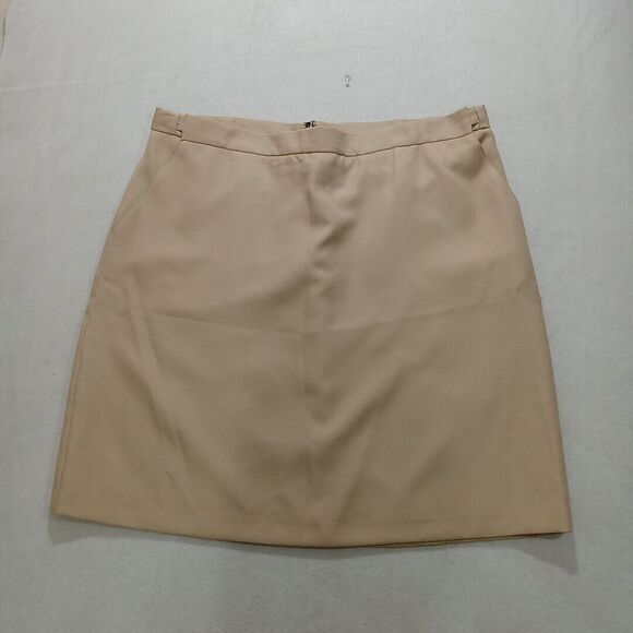 Bedford Fair Skirt Women's Size 18W Elastic Waist Expanders On Both Sides Lined - Picture 1 of 13